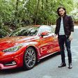 Kit Harrington and the Infiniti Q60