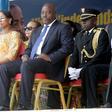 Democratic Republic of the Congo's President Joseph Kabila (2nd R) and First Lady Marie Olive Lembe attend the anniversary celebrations of Congo's independence from Belgium in Kindu, the capital of Maniema province in the Democratic Republic of Congo, ...