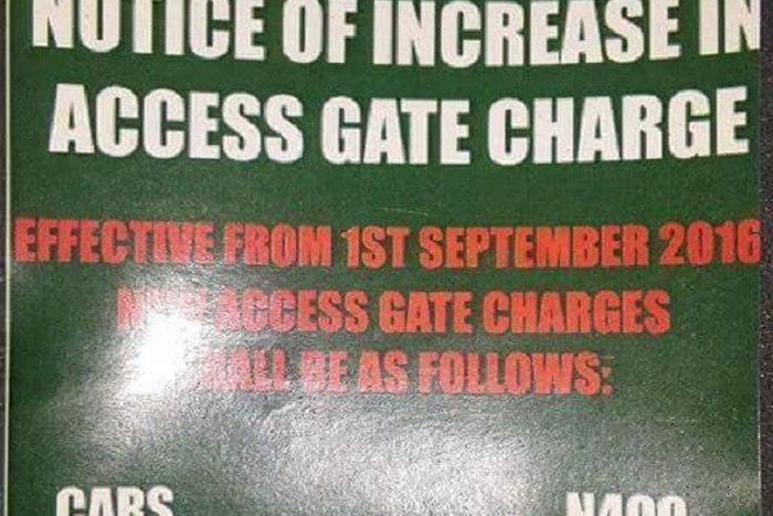 FAAN now has new rates for its access gate