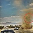 Photographer spots Jesus Christ's face in dust storm
