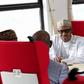 President Muhammadu Buhari at the commissioning of the Abuja-Kaduna railway project (PremiumTimes)