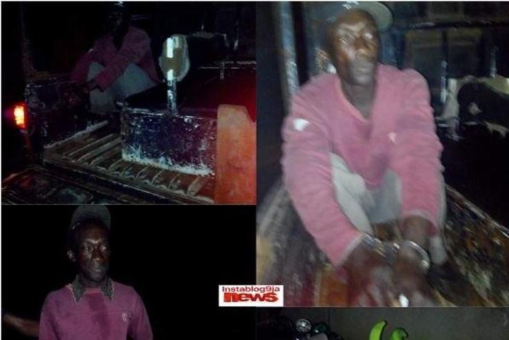 Victor Okon arrested for stealing bunch of plantain