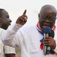 New Patriotic Party (NPP) leader Nana Akufo-Addo speaks during a meeting to contest the presidential election results, at Kwame Nkrumah Circle in Accra December 11, 2012.