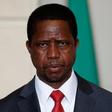 Zambia's President Edgar Lungu attends a signing ceremony at the Elysee Palace in Paris, France, February 8, 2016.