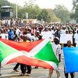 Around 1,000 people march in Bujumbura on July 30, 2016, in protest against a UN Security Council decision to send a police contingent to the violence-wracked country