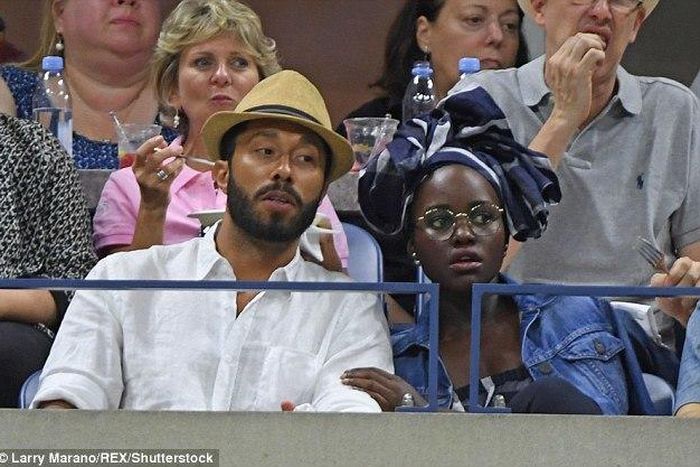 Lupita Nyong'O and Mobolaji Dawodu