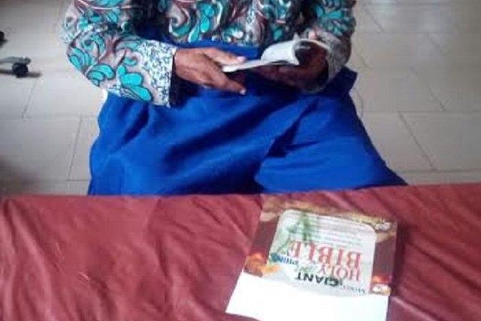 The abandoned Nelson Victor Asuquo Ekanem now takes solace in his bible