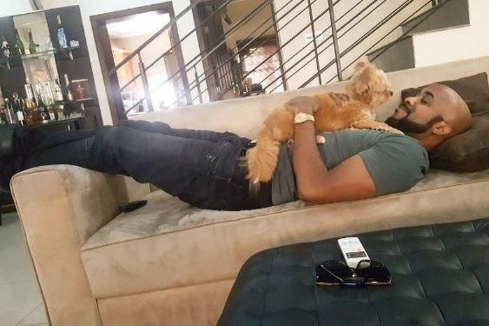 Banky W & dog, the Duke of Wellington