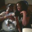 Mr Ibu, wife and baby boy