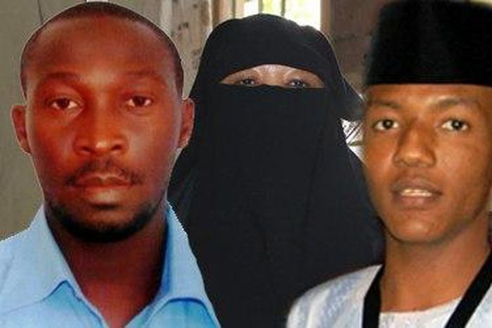 Ahmed Salkida, Aisha Wakil and Ahmed Bolori