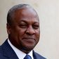 Ghana's President John Dramani Mahama arrives for a meeting with France's President at the Elysee Palace in Paris, France May 28, 2013.