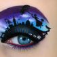 Eyelid makeup art