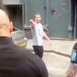 Man shows off bum after hurling racist comments at black bouncer