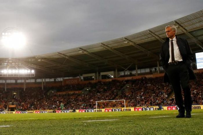 Mourinho laments timing of international break for derby