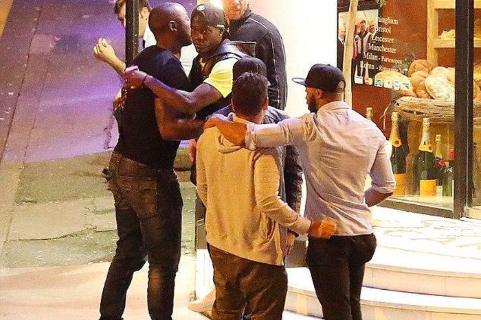 Mario Balotelli and friends