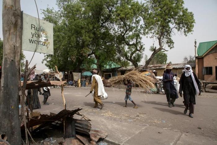 The helicopter crashed during a Boko Haram raid on a military base in Damasak, a town in northeastern Nigeria
