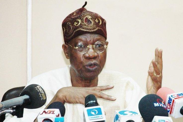 Lai Mohammed- Minister of Information and Culture