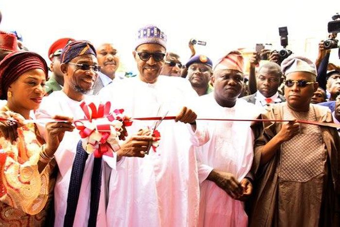 President Muhammadu Buhari in Osun State on September 1, 2016