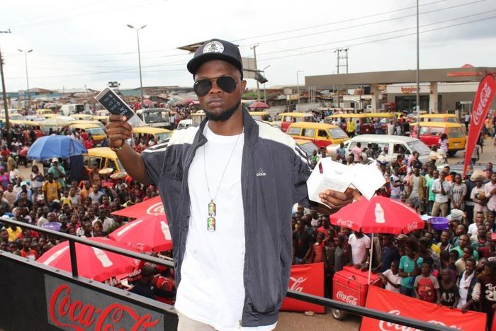Taste the feeling coke Bus tour Benin, Nigeria