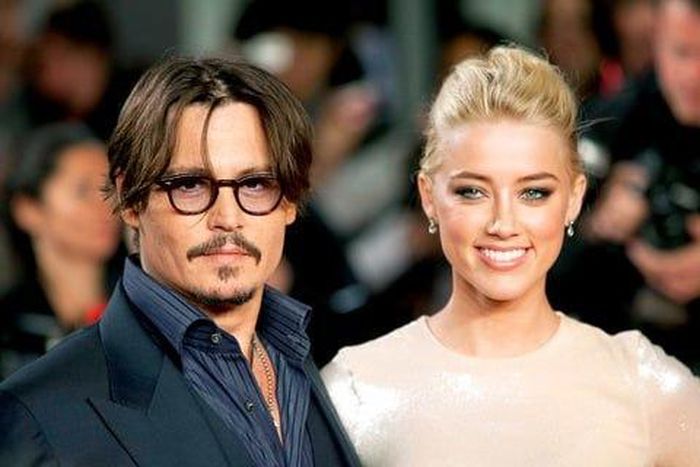 Johnny Depp, and Amber Heard