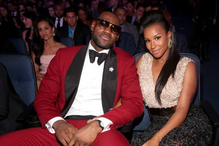LeBron James and wife, Savannah