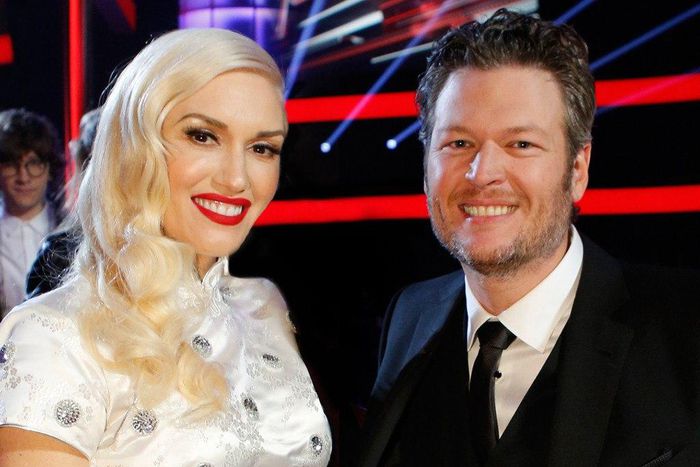 Gwen Stefani and Blake Shelton
