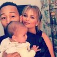 John Legend, Chrissy Teigen and daughter, Luna