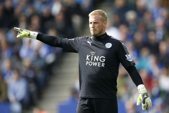 Leicester City's Kasper Schmeichel
