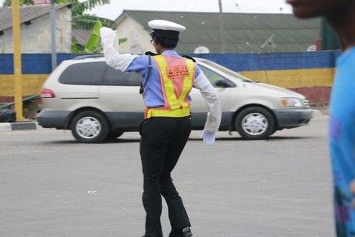 female traffic warden