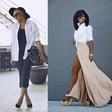Styling white boyfriend shirt