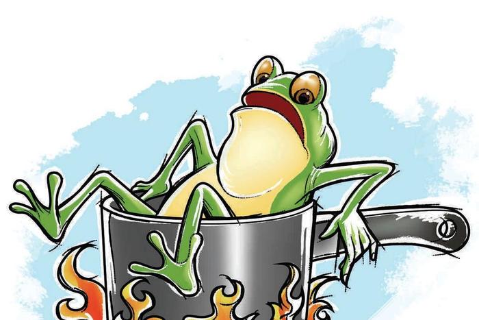 Boiling frog