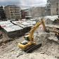 Rescue workers use a bulldozer as they continue to search for survivors in Huruma neighbourhood in the rubble of a six-storey building that collapsed in Nairobi, Kenya, May 5, 2016.     REUTERS/Thomas Mukoya
