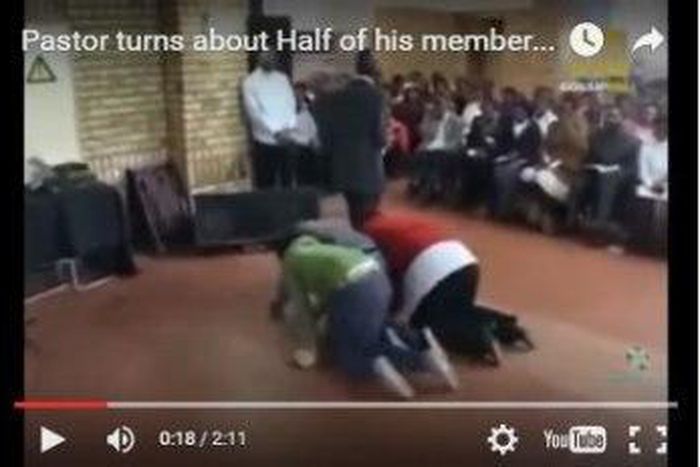 Pastor turn church members into sheep