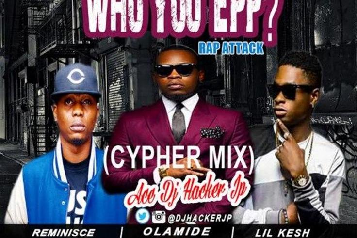 DJ Hacker Jp's 'Who you epp' cypher mix artwork