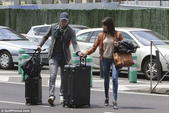 Zinedine Zidane and wife, Veronique