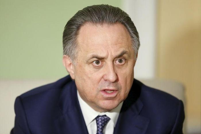 Russian Sports Minister Vitaly Mutko speaks during an interview with Reuters in Moscow, Russia, March 11, 2016.   REUTERS/Maxim Zmeyev