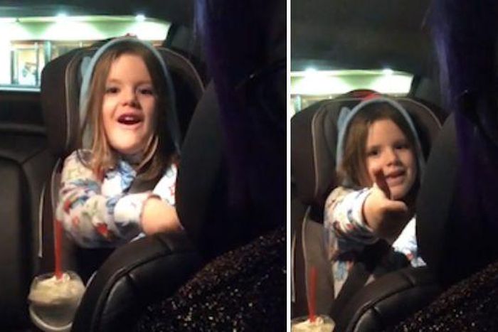 See reaction of little girl after finding out her dad is transgender
