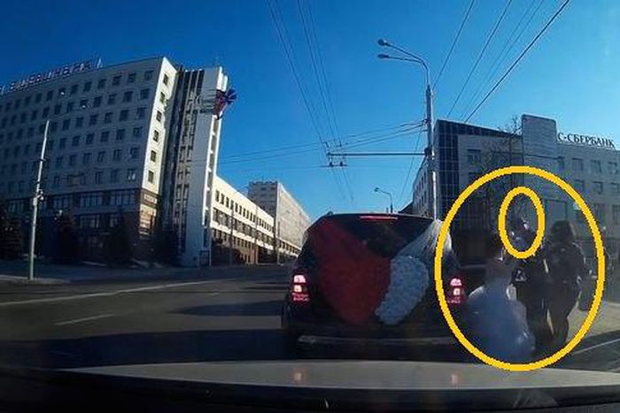 Bride, mum spotted beating up groom shortly after wedding