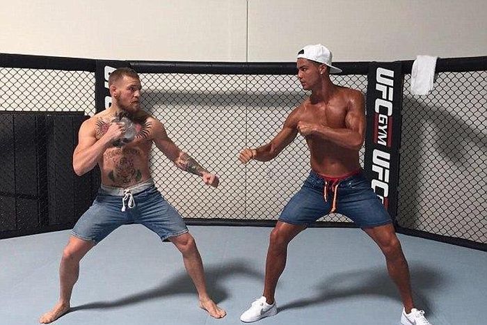 Conor McGregor and Cristiano Ronaldo