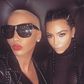 Amber Rose, Kim Kardashian make up