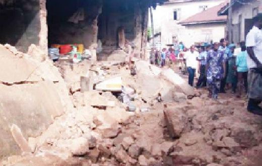 Collapsed mud house killed a pregnant mother and her child