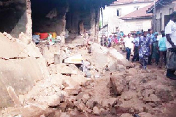 Collapsed mud house killed a pregnant mother and her child