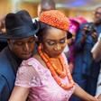 Nigerian couple dancing