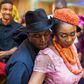 Nigerian couple dancing