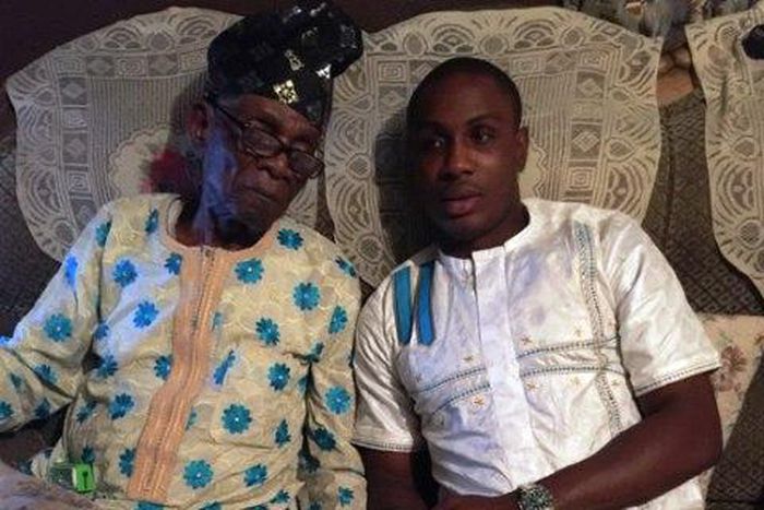 Odion Ighalo and his dad