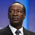 Former President of Burkina Faso, Blaise Compaore, sits on stage to support a commitment to stop poaching of African elephants at the Clinton Global Initiative (CGI) in New York September 26, 2013.