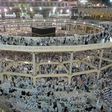 Muslims on hajj pilgrimage