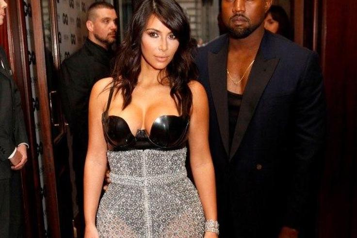 Kim Kardashian and Kanye West