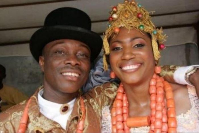 Julius Agwu & wife, Ibeire
