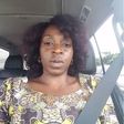 Kate Henshaw on her way back from the hospital